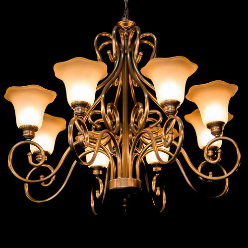 Brass Chandelier