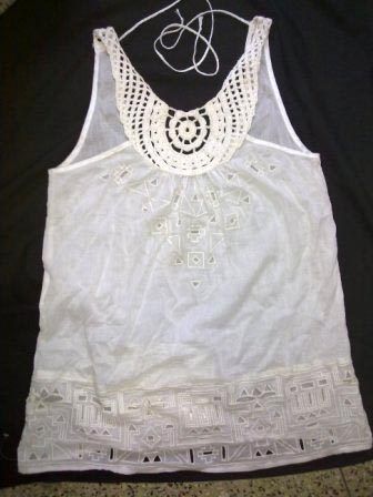 Ladies Crochet T-Shirt