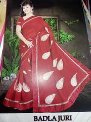 Velvet Border Saree