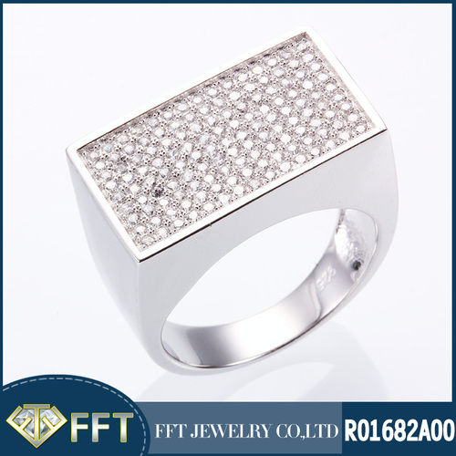 Sterling Silver Letters Single Micro Pave Diamond Bracelet (Silver Diamond Z' Initial Bracelet 7+1)