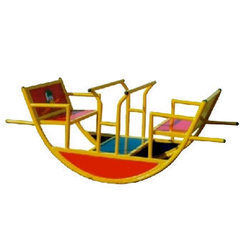 Durable Boat Shape See Saw