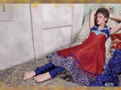 Fancy Silk Designer Anarkali Suit