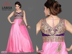 Ladies Embroidered Gown