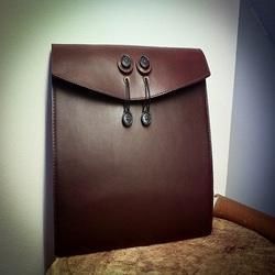 Durable Leather File Folder