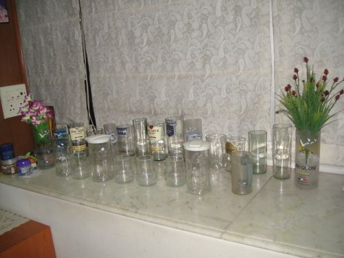 Glass Containers From Clean Cut Bottles