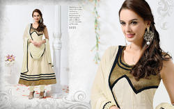 Long Anarkali Dress Fabric