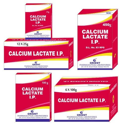 White Calcium Lactate I.P.