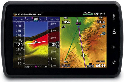 Garmin Aera 796 Aviation Touchscreen Portable Navigator with 3D Vision
