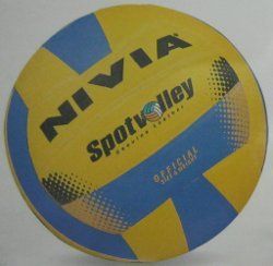 Natural Leather Pasted Volleyball