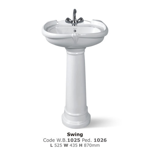 Swing Wash Basin Pedestal