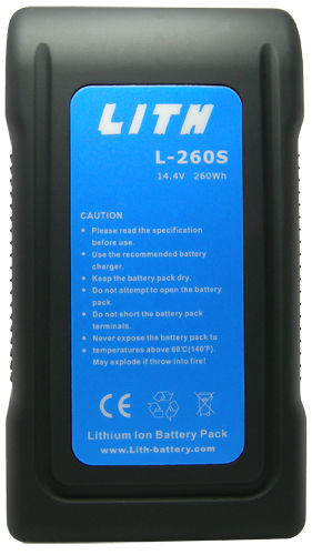 Lith L-260Wh V Mount Li-ion Battery