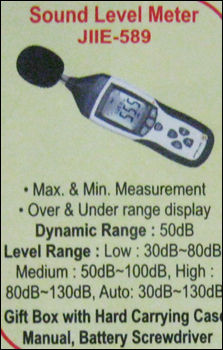 Sound Level Meter (JIIE-589)
