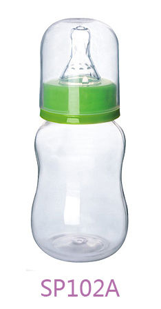 BPA Free Baby Silicone Feeding Bottle