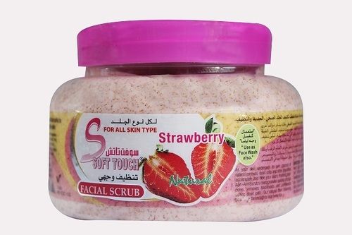 Soft Touch Strawberry Facial Scrub