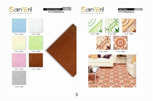 Designer Clay Floor Tiles