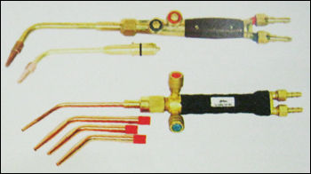 Nm Gas Welding Torch - Forged Brass Shank, Welds Mild Steel Up To 8.5 Mm Thickness, Swaged Copper Tips