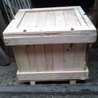 Durable Pine Wood Box