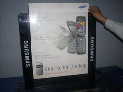 ब्लू पोस्टर होल्डर (Samsung) 