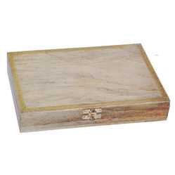 Wooden Handicraft Jewellery Box and Wedding Card Box