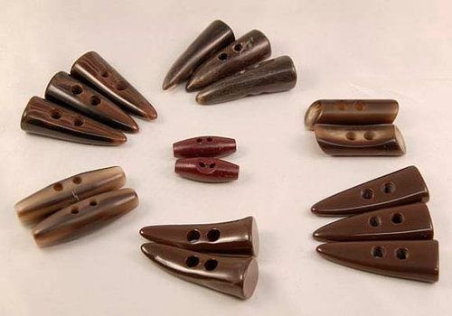 Buffalo Horn Toggles