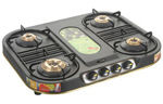 Four Burner Oval Gas Stove