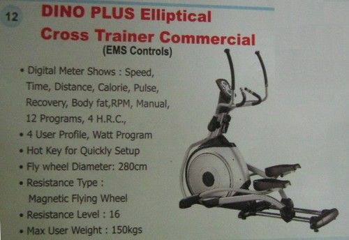 Dino Plus Elliptical Cross Trainer Commercial