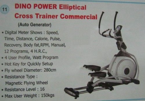 Dino Power Elliptical Cross Trainer Commercial
