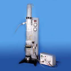 Vertical Double Quartz Distiller Unit