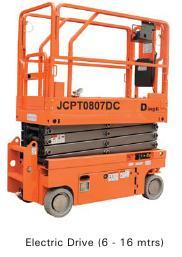 Electric Scissor Lifts (Electric Drive 6-16 Mtrs)