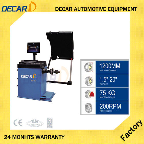 LCD Display Automatic Wheel Balancing Machine For Car