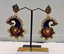 Peacock Earrings