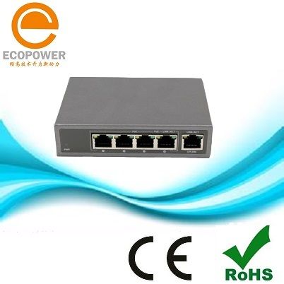 5 Port 10/100Mbps Ethernet POE Power Supply Switch