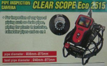  पाइप इंस्पेक्शन कैमरा क्लियर स्कोप इको 2515 