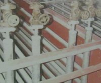 आइस बिल्डिंग कॉइल्स की पंक्ति