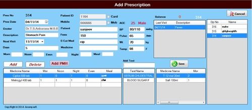 Hospital Management Software - Comprehensive Modular System | Reception, Doctor, Pharmacy, Lab Integration, Patient Management, Billing, Reporting, Prescription Handling