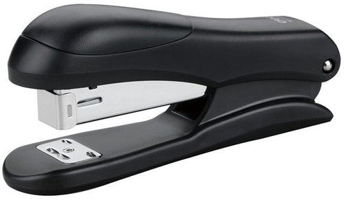 Office Stapler - PE, TPR, PC Material , 10.3x3.8x6.0cm Size , Customizable Black Color , Manual Design, Unique Features