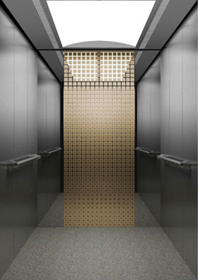 Mirror Etched Passenger Elevator