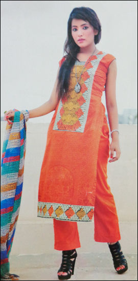 Karachi Printed Georgette Suit (Model: DES#958-C)