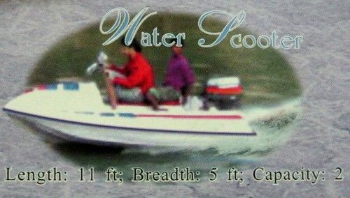 water scooter boat