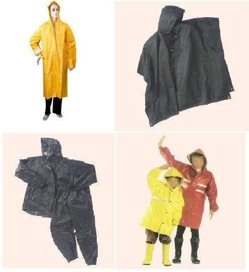 Yellow PVC Raincoat