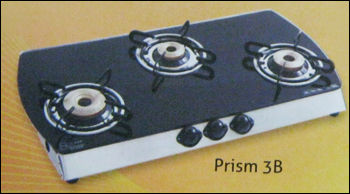 Prism Three Burner Kitchen Hobs