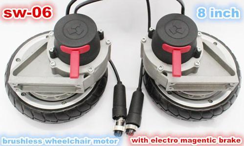 Brushless Geared Hub Motor For Wheelchair