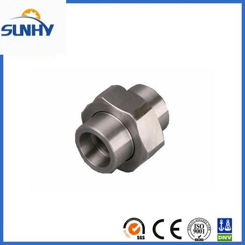 Stainless Steel Union - ASME B16.11, DN6-DN100, ASTM 304/304L/316/316L/321/2520/310/317, Manufactured by Casting, Threaded Pipe Connection for Water-Gas and Compressed Air Applications