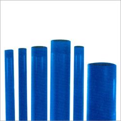 Blue Threaded Plumbing Pipes