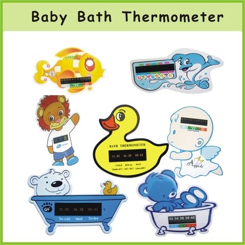 LCD Baby Bath Thermometer Card