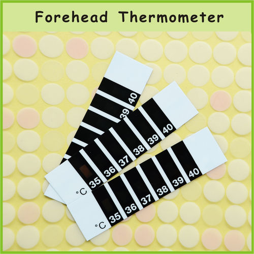 Liquid Crystal Forehead Thermometer Strip