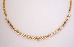 Plain Diamond Necklace