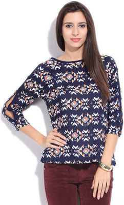 Print Allover Casual Ladies Top