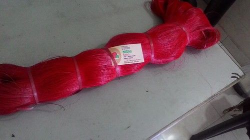 Red 25mm Semi Mono filament Yarn