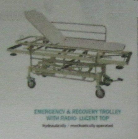 Emergency And Recovery Trolley With Lucent Top Hardness: Soft